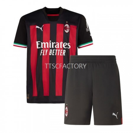 Maillot de Foot AC Milan Enfant Domicile 2022/23